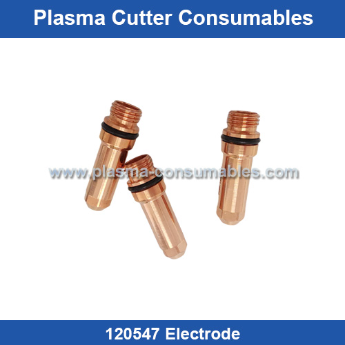 Aftermarket Hypertherm 120547 Electrode Replacement Max200/Hsd/Hypro2000/Maxpro200 100A Plasma Cutting Torch Consumables Supplier