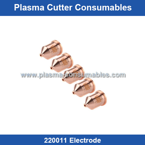 Aftermarket Hypertherm 220011 Electrode Replacement 100A Plasma Cutting Torch Consumables Supplier