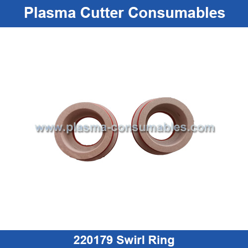 Aftermarket Hypertherm 220179 Swirl Ring Replacement HPR 80/130A Plasma Cutting Torch Consumables Supplier