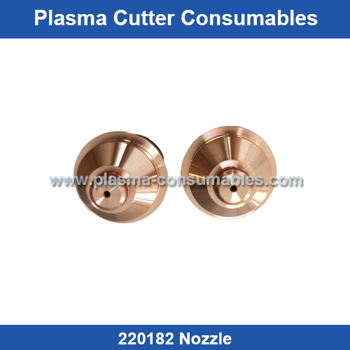 Aftermarket Hypertherm 220182 Nozzle Replacement HPR130 130A Plasma Cutting Torch Consumables Supplier