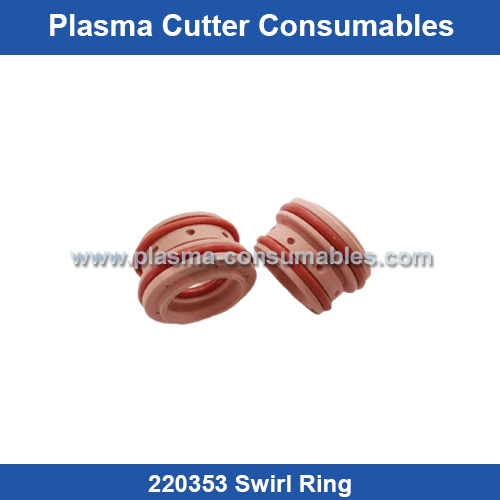 Aftermarket Hypertherm 220353 Swirl Ring Replacement HPR 200A Plasma Cutting Torch Consumables Supplier