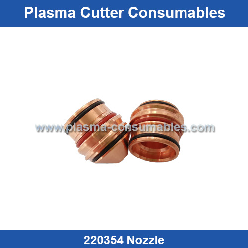 Aftermarket Hypertherm 220354 Nozzle Replacement HPR130/260 200A Plasma Cutting Torch Consumables Supplier