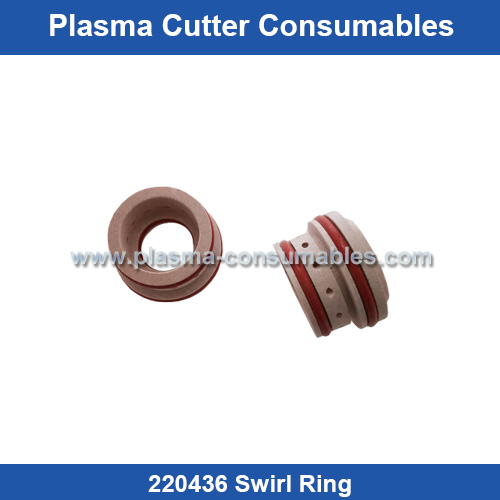 Aftermarket Hypertherm 220436 Swirl Ring Replacement HPR130/260 260A Plasma Cutting Torch Consumables Supplier