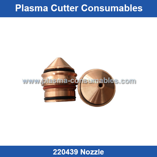 Aftermarket Hypertherm 220439 Nozzle Replacement HPR260 260A Plasma Cutting Torch Consumables Supplier