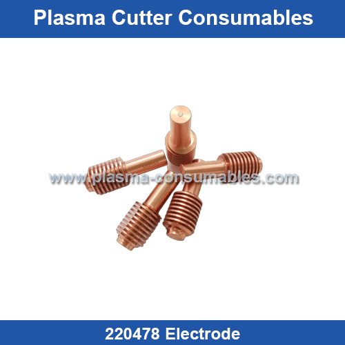 Aftermarket Hypertherm 220478 Electrode Replacement Max30/45 30A Plasma Cutting Torch Consumables Supplier