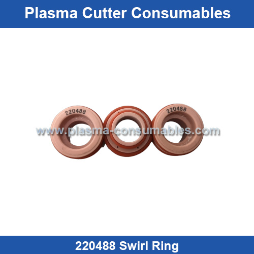 Aftermarket Hypertherm 220488 Swirl Ring Replacement Max200 130A Plasma Cutting Torch Consumables Supplier