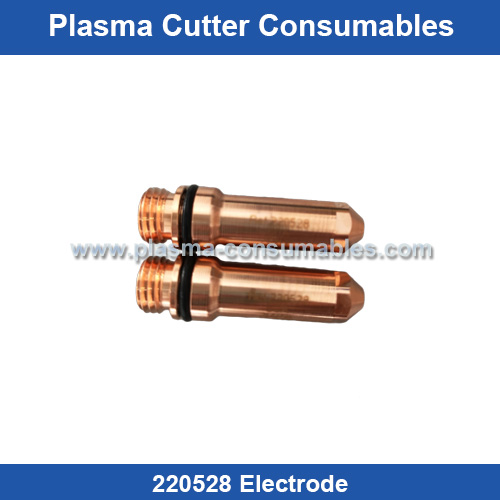 Aftermarket Hypertherm 220528 Electrode Replacement HSD130/Hypro2000/Maxpro2000 50A Plasma Cutting Torch Consumables Supplier