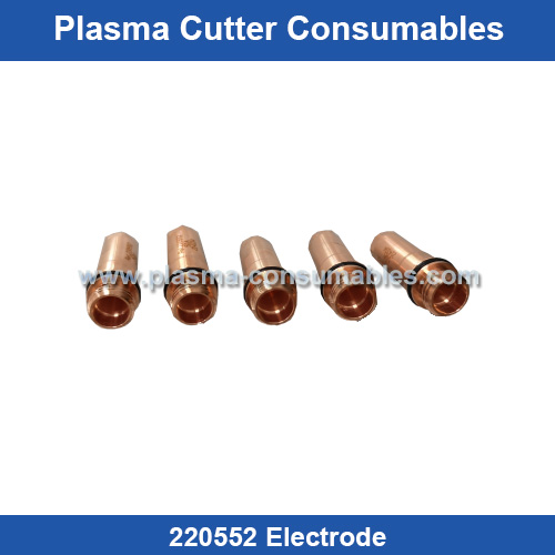 Aftermarket Hypertherm 220552 Electrode Replacement HD4070 50A Plasma Cutting Torch Consumables Supplier