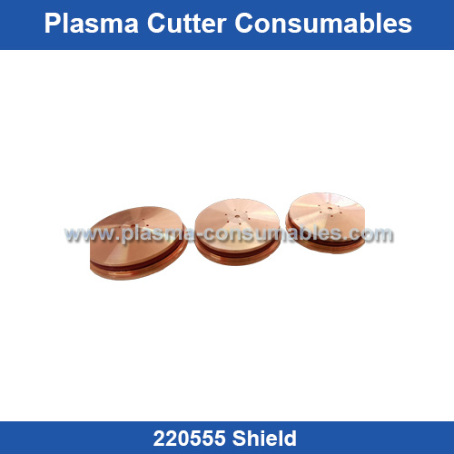 Aftermarket Hypertherm 220555 Shield Replacement HPR 50A Plasma Cutting Torch Consumables Supplier