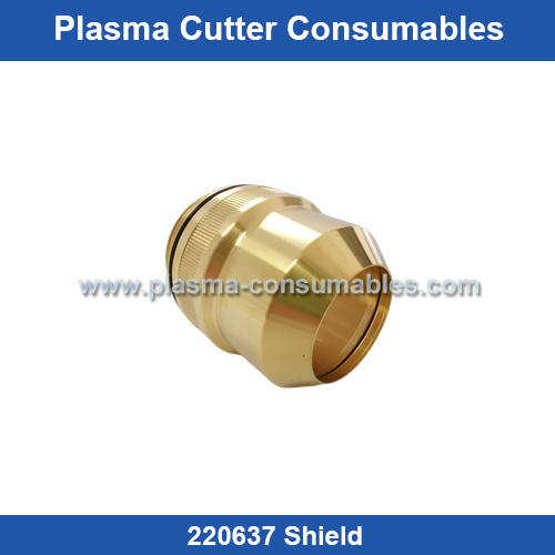 Aftermarket Hypertherm 220637 Shield Cap Replacement HPR400XD 200-400A Plasma Cutting Torch Consumables Supplier