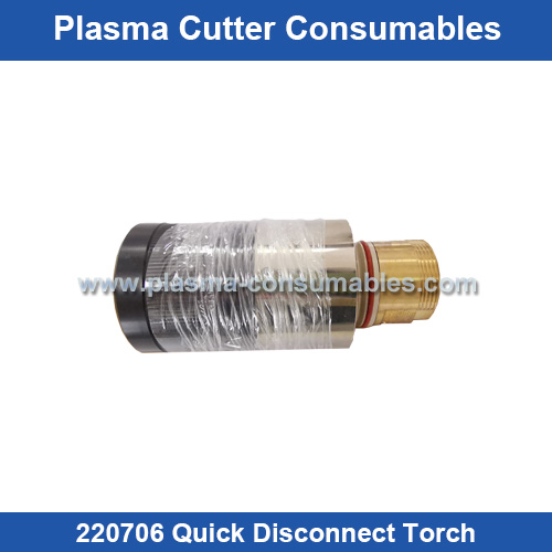 Aftermarket Hypertherm 220706 Quick Disconnect Torch 800A Replacement HPR400XD Plasma Cutting Torch Consumables Supplier