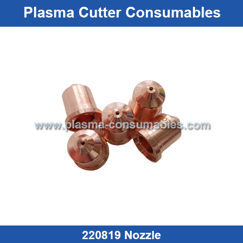 Aftermarket Hypertherm 220819 Nozzle Replacement PMX65/85/105 65A Plasma Cutting Torch Consumables Supplier