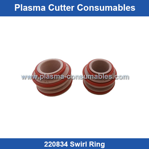 Aftermarket Hypertherm 220834 Swirl Ring Replacement Hypro2000/Maxpro200 200A Plasma Cutting Torch Consumables Supplier