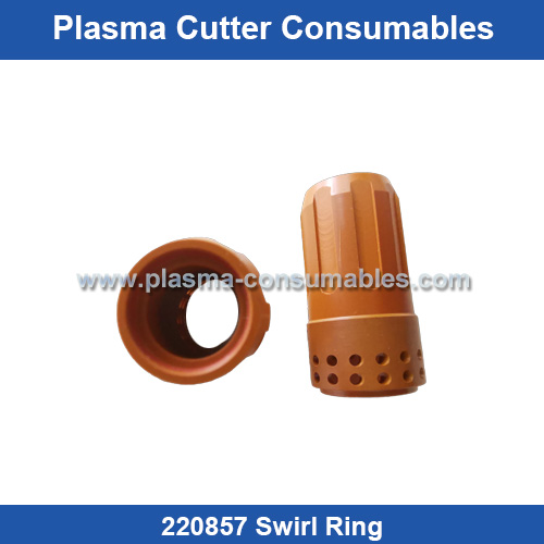 Aftermarket Hypertherm 220857 Swirl Ring Replacement Max45/65/85/105 45-85A Plasma Cutting Torch Consumables Supplier