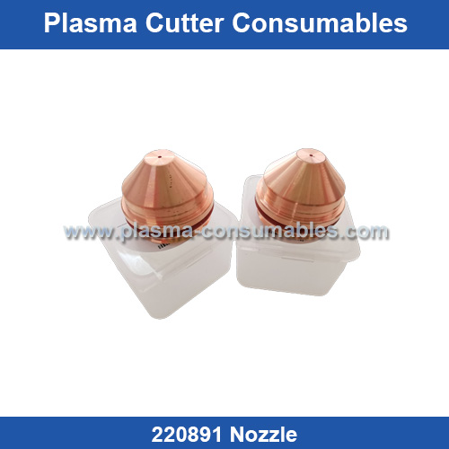 Aftermarket Hypertherm 220891 Nozzle Replacement Hypro2000/Maxpro200 50A Plasma Cutting Torch Consumables Supplier