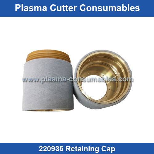 Aftermarket Hypertherm 220935 Retaining Cap Replacement Hypro2000/Maxpro200 50-200A Plasma Cutting Torch Consumables Supplier