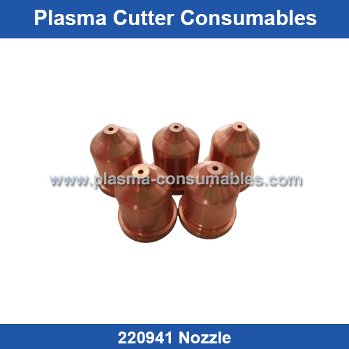 Aftermarket Hypertherm 220941 Nozzle Replacement Max65/85/105 45A Plasma Cutting Torch Consumables Supplier