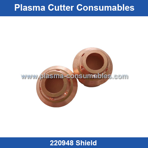 Aftermarket Hypertherm 220948 Shield Replacement Max65/85/105 10-45A Plasma Cutting Torch Consumables Supplier