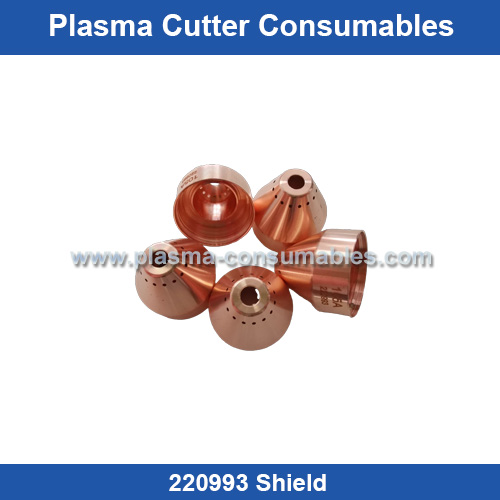 Aftermarket Hypertherm 220993 Shield Replacement Max65/85/105 105A Plasma Cutting Torch Consumables Supplier