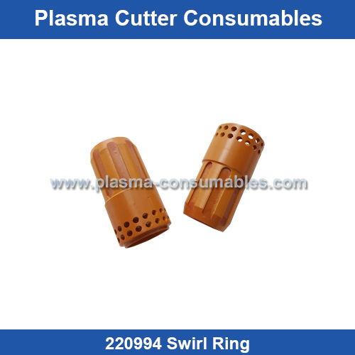 Aftermarket Hypertherm 220994 Swirl Ring Replacement Max105 105A Plasma Cutting Torch Consumables Supplier
