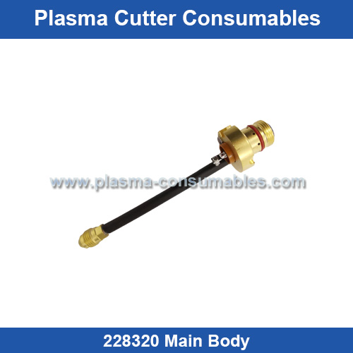 Aftermarket Hypertherm 228320 Main Body 45A Replacement T45M Plasma Cutting Torch Consumables Supplier