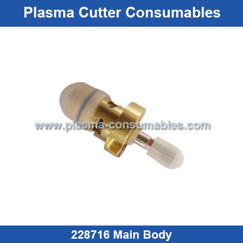 Aftermarket Hypertherm 228716 Main Body 45-105A Replacement Max45-105 Plasma Cutting Torch Consumables Supplier