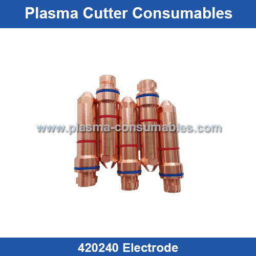 Aftermarket Hypertherm 420240 Electrode Replacement XPR 80A Plasma Cutting Torch Consumables Supplier