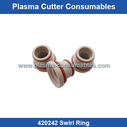 Aftermarket Hypertherm 420242 Swirl Ring Replacement XPR 80-130A Plasma Cutting Torch Consumables Supplier