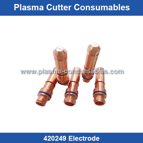 Aftermarket Hypertherm 420249 Electrode Replacement XPR300 130A Plasma Cutting Torch Consumables Supplier