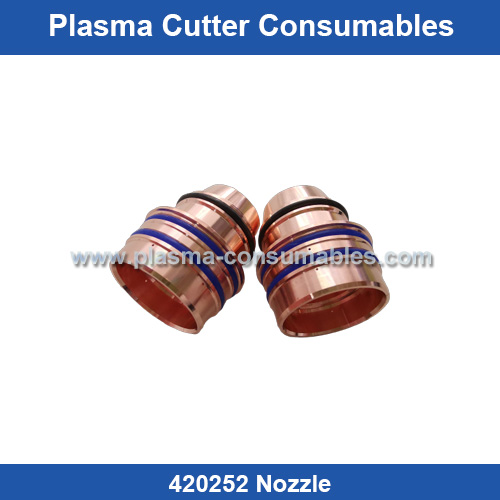 Aftermarket Hypertherm 420252 Nozzle Replacement XPR 130A Plasma Cutting Torch Consumables Supplier