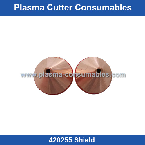 Aftermarket Hypertherm 420255 Shield Replacement XPR 130A Plasma Cutting Torch Consumables Supplier