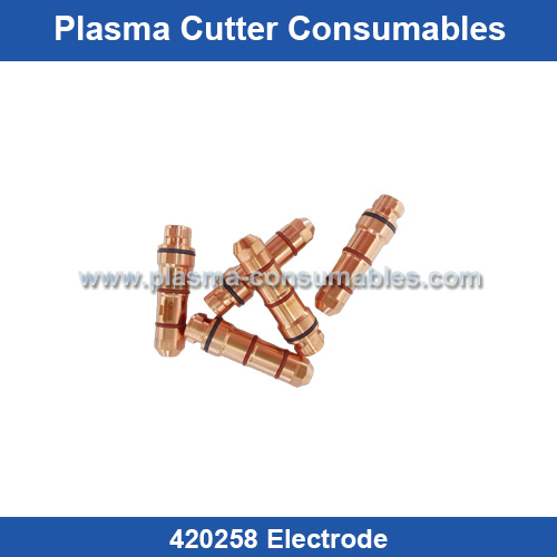 Aftermarket Hypertherm 420258 Electrode Replacement XPR300 170A Plasma Cutting Torch Consumables Supplier