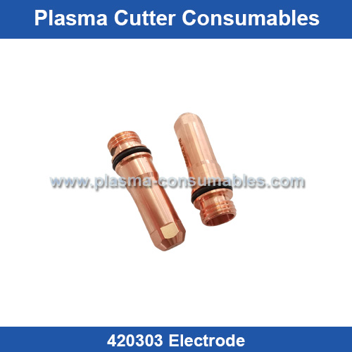 Aftermarket Hypertherm 420303 Electrode Replacement XPR 40-80A Plasma Cutting Torch Consumables Supplier