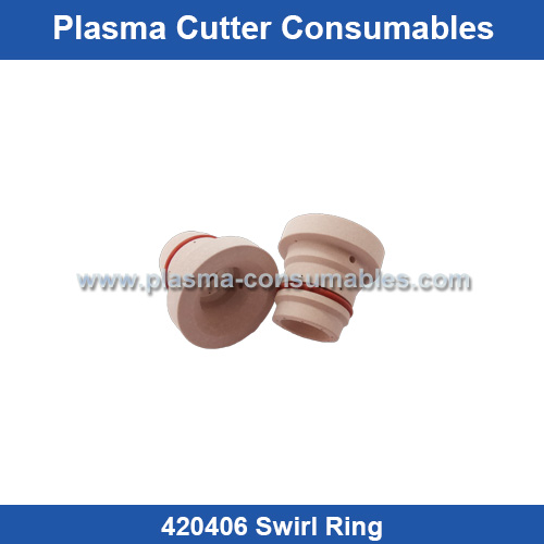 Aftermarket Hypertherm 420406 Swirl Ring Replacement XPR 300A Plasma Cutting Torch Consumables Supplier