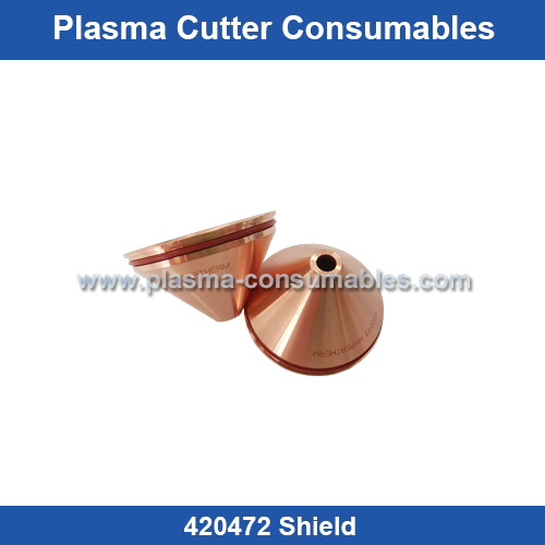 Aftermarket Hypertherm 420472 Shield Replacement XPR 170A Plasma Cutting Torch Consumables Supplier