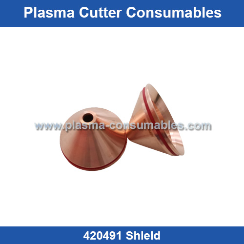 Aftermarket Hypertherm 420491 Shield Replacement XPR 300A Plasma Cutting Torch Consumables Supplier