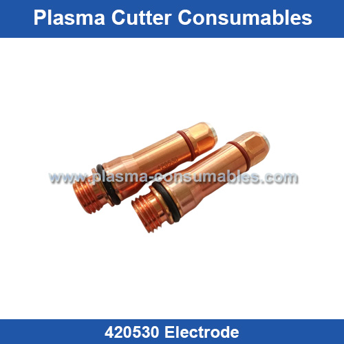 Aftermarket Hypertherm 420530 Electrode Replacement HPR 400A Plasma Cutting Torch Consumables Supplier